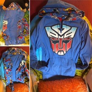 Transformers reversible jacket 2009